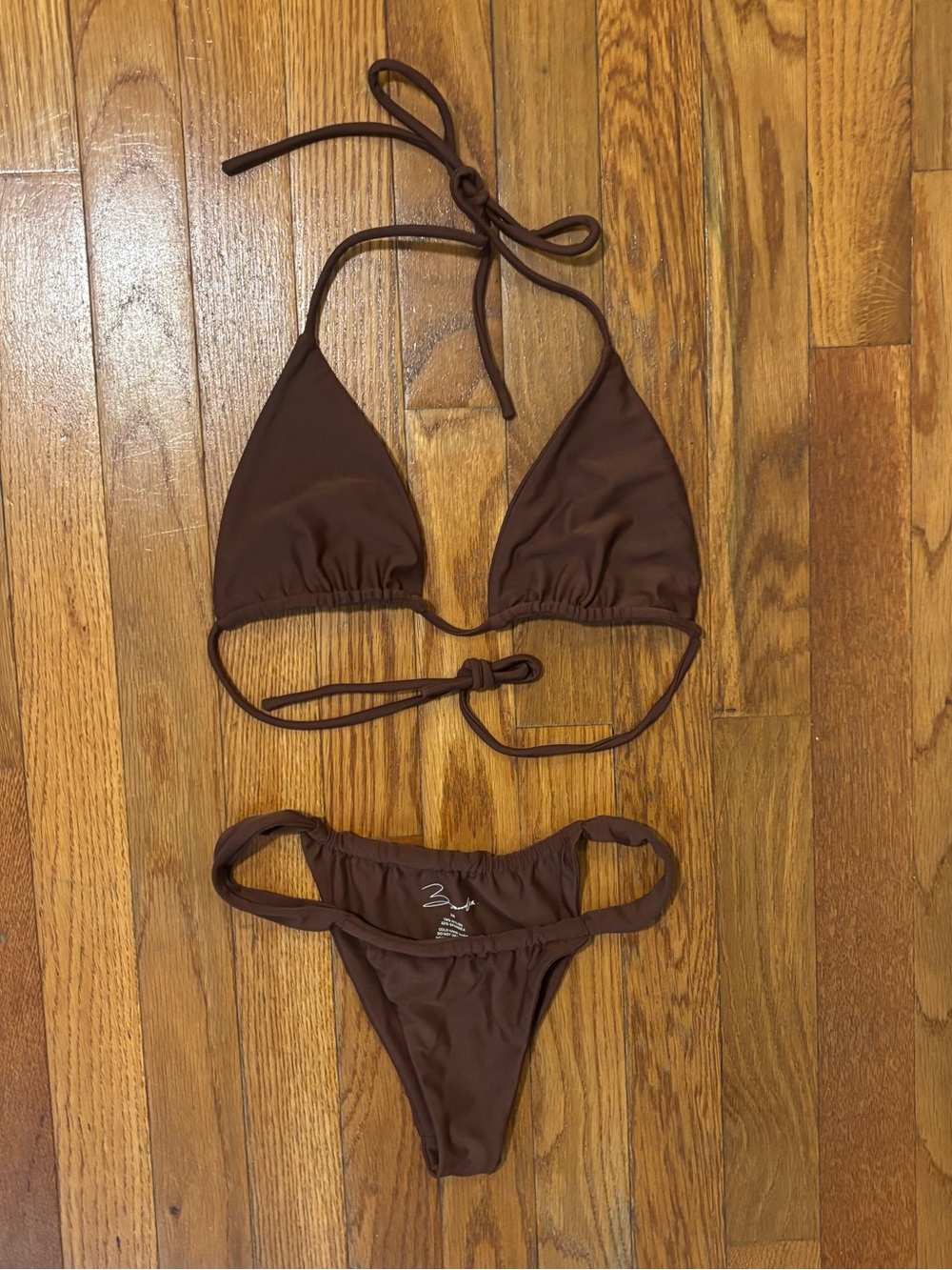 Bamba Swim brown bikini set
